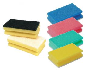 Finger Grip Sponge Scourer