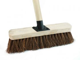 12" BASSINE STIFF BROOM C/W SOCKET
