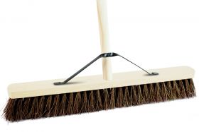 24" BASSINE BROOM C/W METAL STAY