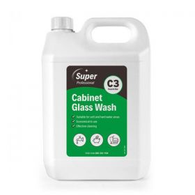 Cabinet glass wash 5ltr