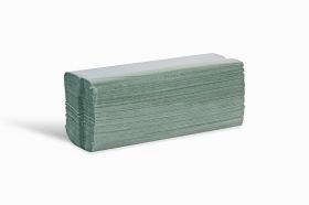 C-FOLD HAND TOWELS GREEN 1PLY (BOX 2640)