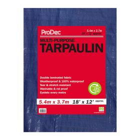 BLUE TARPAULIN 18' X 12'