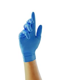 Nitrile Disposable Gloves Blue Powder Free (100) Medical Grade