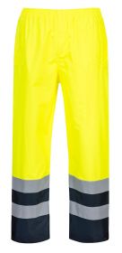 HI-VIS TWO TONE TRAFFIC TROUSERS YELLOW/NAVY